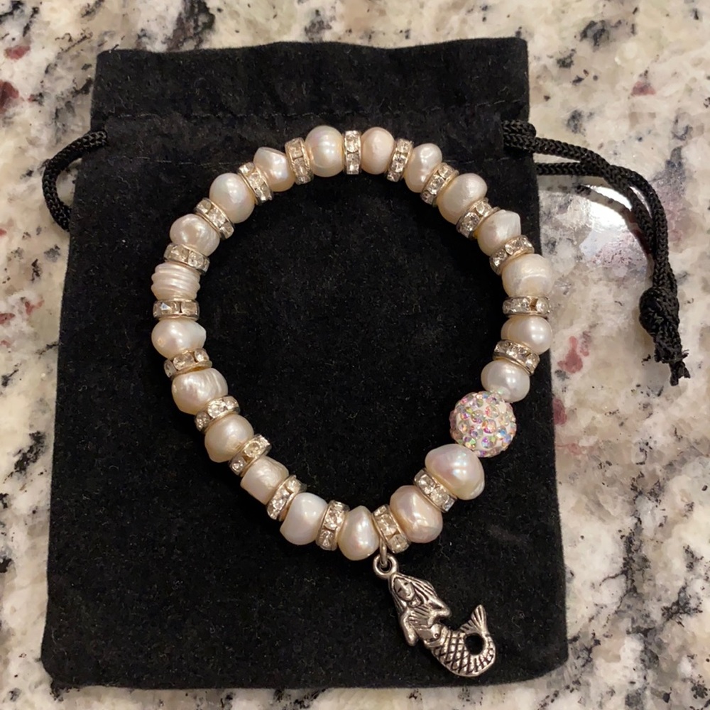 Mermaid pearl bracelet